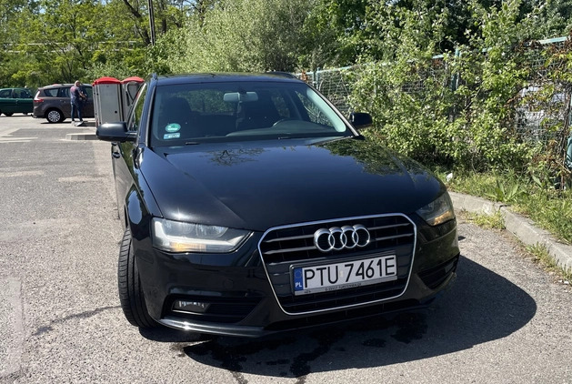 Audi A4 cena 34900 przebieg: 374160, rok produkcji 2012 z Góra małe 106